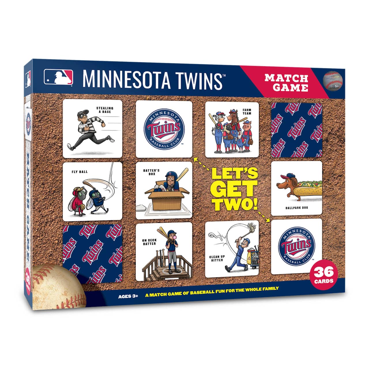 Major League Baseball Licensed Memory Match Game